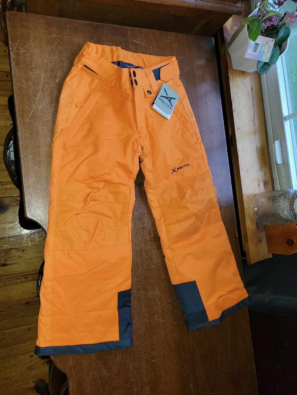 Arctix Youth XS 6/7 Orange All Weather Protection Snow Pant Thermatech